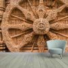 A chariot wheel carved into the wall - Image 3