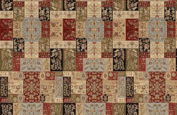Abstract Mughal Seamless Pattern Background Design Vintage Tree Manual Art Work For Wallpaper Prints