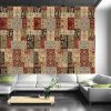 Abstract Mughal Seamless Pattern Background Design Vintage Tree Manual Art Work For Wallpaper Prints - Image 2