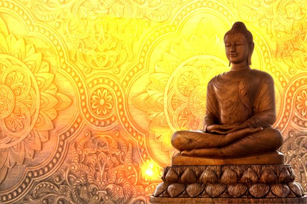 3d buddha wallpaper for wall