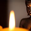 Buddha statue and candle light - Image 2