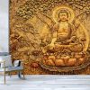 3d Carving illustration of buddha image - Image 2
