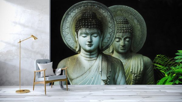 3d Carving Illustration Of Buddha Wallpaper - Image 3