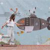 Cartoon Children's Room Underwater World Wallpaper - Image 3