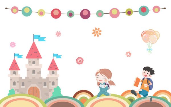 Cartoon Small Fresh Children Room Wallpaper - Image 2