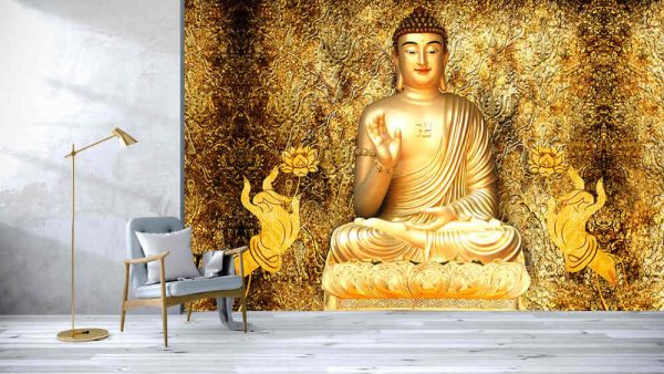 3d illustration image of a buddha as a compassionate hybrid - Image 2