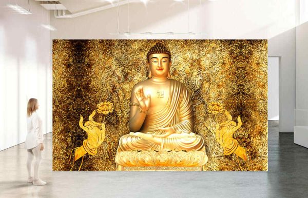 3d illustration image of a buddha as a compassionate hybrid - Image 3