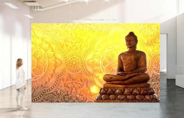 3d buddha wallpaper for wall - Image 3