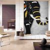 Abstract, texture, elephants, golden background. Wallpaper, murals, hang a picture. The fashion of modern art wall - Image 3