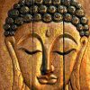 A bas-relief in ancient style of Buddha. Handmade - Image 2