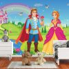 Beautiful elf Princess, Prince, Swan. King and Queen. Fairy tale background - Image 3