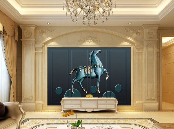 Modern-3D-Relief-Running-Horse