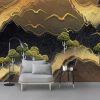 Modern Abstract Mountain Forest Sky Bird - Image 2