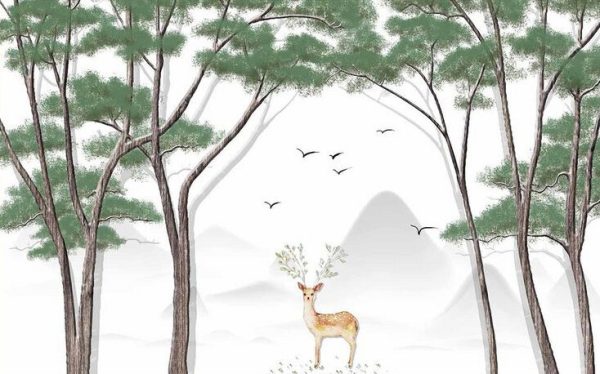 Modern And Simple Remote Mountain Forest - Image 2