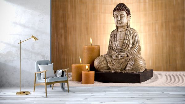 Buddha closeup, religious concept - Image 3