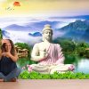 3d Buddha Wallpaper With Nature Background - Image 3