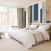 Modern Colour Block Mosaic Geometric Graphic Background Wall - Image 3