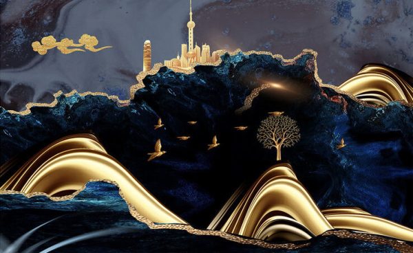 Modern New Luxury Mural Wall - Image 2
