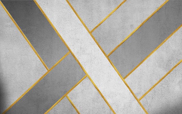 Modern Minimalist Geometric Square Background Wall - Image 3